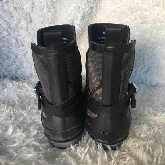 Burberry Riddlestone Rain Booties - Picture 3 of 8